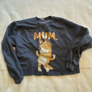 BLUEY | Cropped Chili sweatshirt